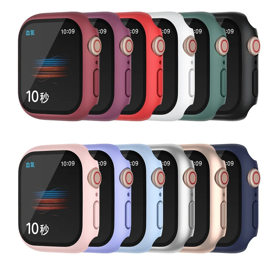 Carcasas Completas 360 Con Vidrio Apple Watch 45mm