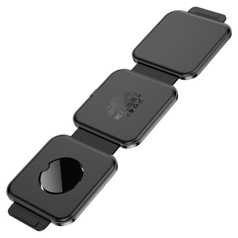 Cargador inalámbrico portable 3 en 1 Hoco 15W