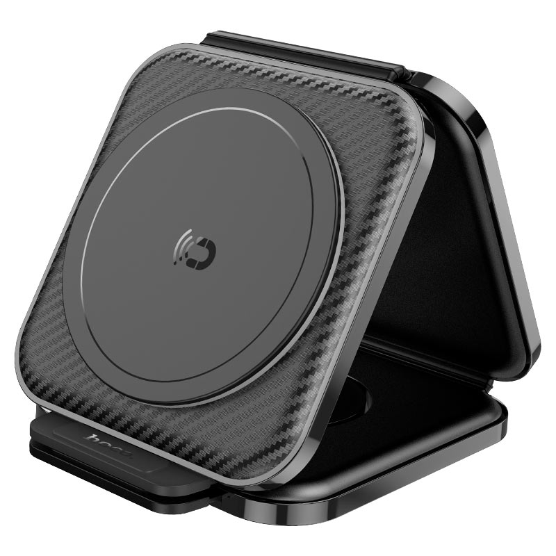 Cargador inalámbrico portable 3 en 1 Hoco 15W