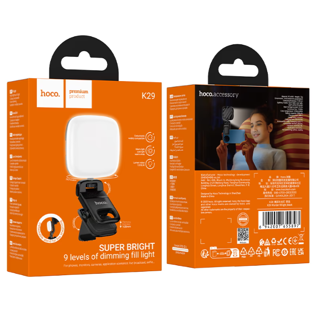 Luz Lampara Led Portátil Streaming Celulares
