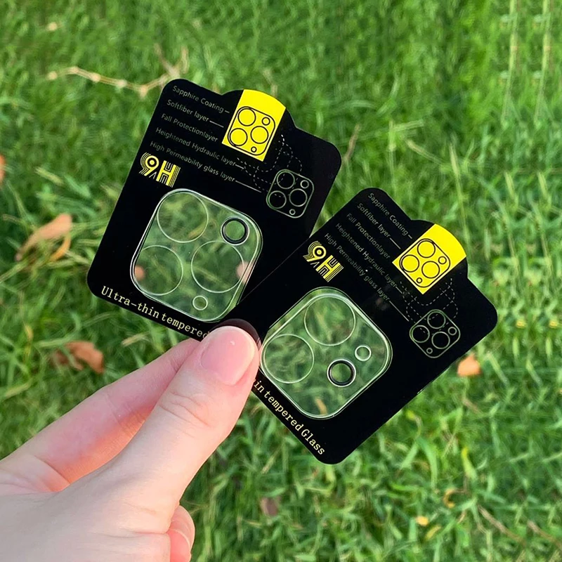Mica Vidrio templado para Cámara iPhone 12/ 3 unidades