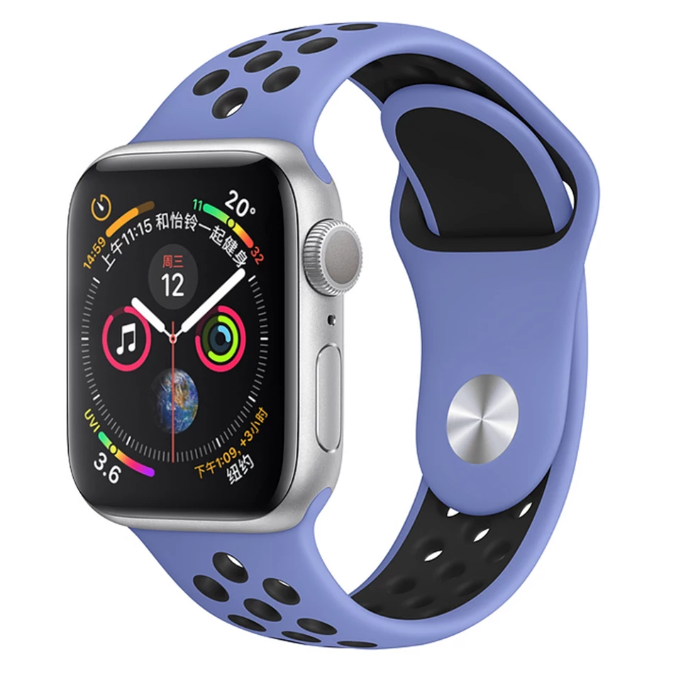 Correas para Apple Watch Silicona Sport 42mm-44mm-45mm
