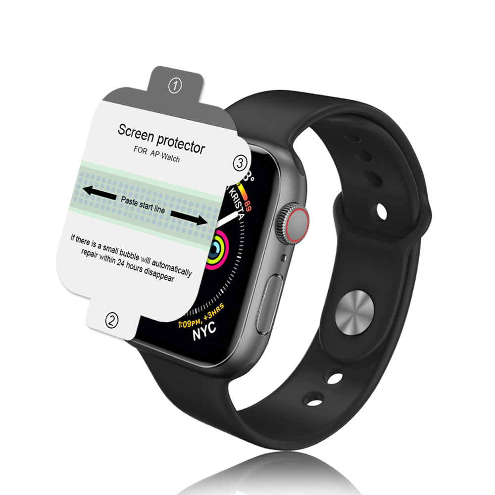 Láminas 42mm Hydrogel Apple Watch x2 Full Con Kit De Instalación