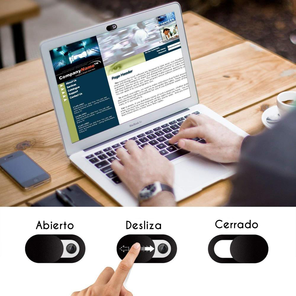 Tapas Cámara Web Notebook, MacBook / X3