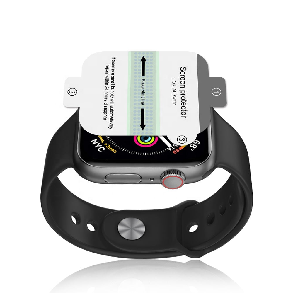 Láminas 42mm Hydrogel Apple Watch x2 Full Con Kit De Instalación