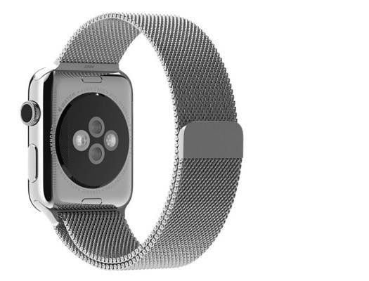 Correa Apple Watch Malla de acero Inoxidable 42 44 45 46 49mm/Silver