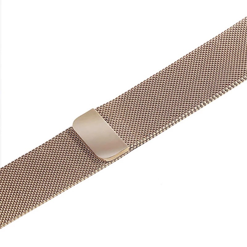 Correa Apple Watch Malla Acero Inoxidable 38mm 40mm 41mm/Dorado Vintage