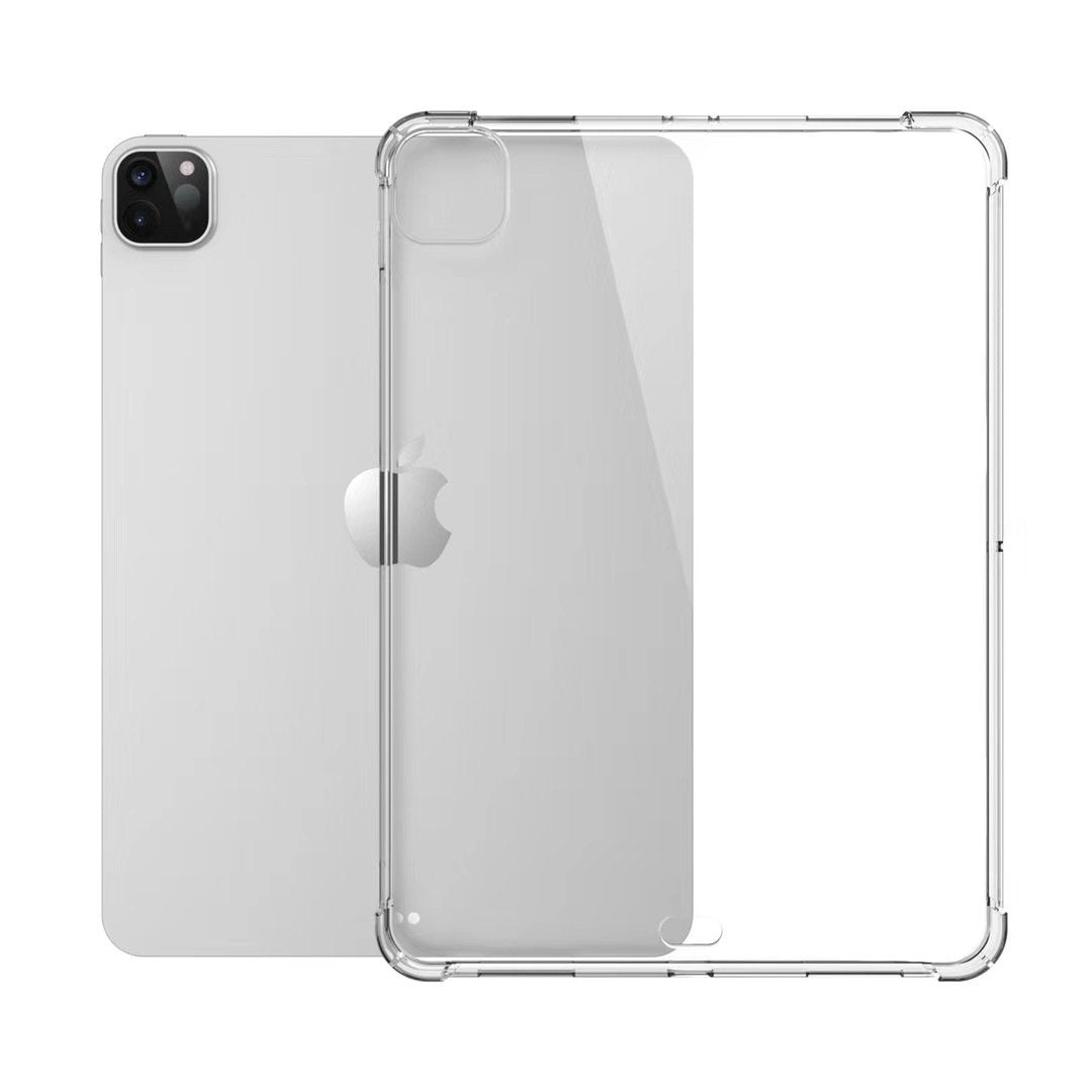 Carcasa iPad Pro 11 Silicona Antishock+vidrio templado+ Vidrio cámara
