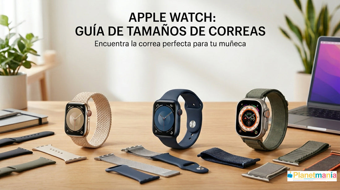 Tabla Correa Apple Watch Chile: 38/40/41 vs 44/45/46/49mm