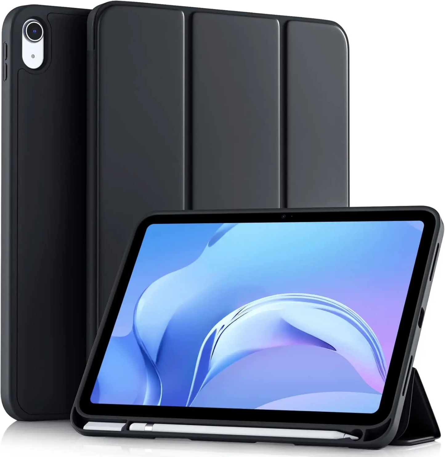 Smart Case iPad 11" (A16) 2025 con Soporte para Apple Pencil – Funda Magnética  con Cierre Automático