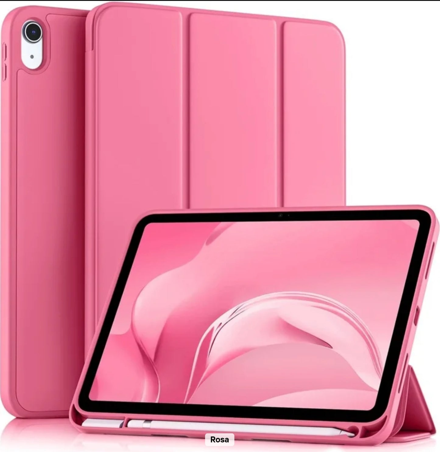 Smart Case iPad 11" (A16) 2025 con Soporte para Apple Pencil – Funda Magnética  con Cierre Automático