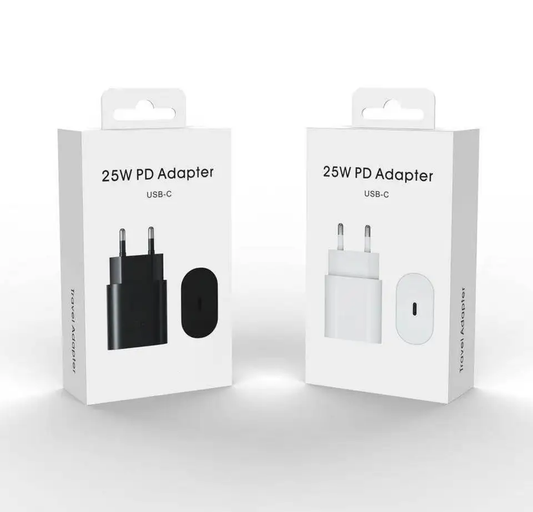 Adaptador Corriente Carga Rápida USB-Tipo C 25W