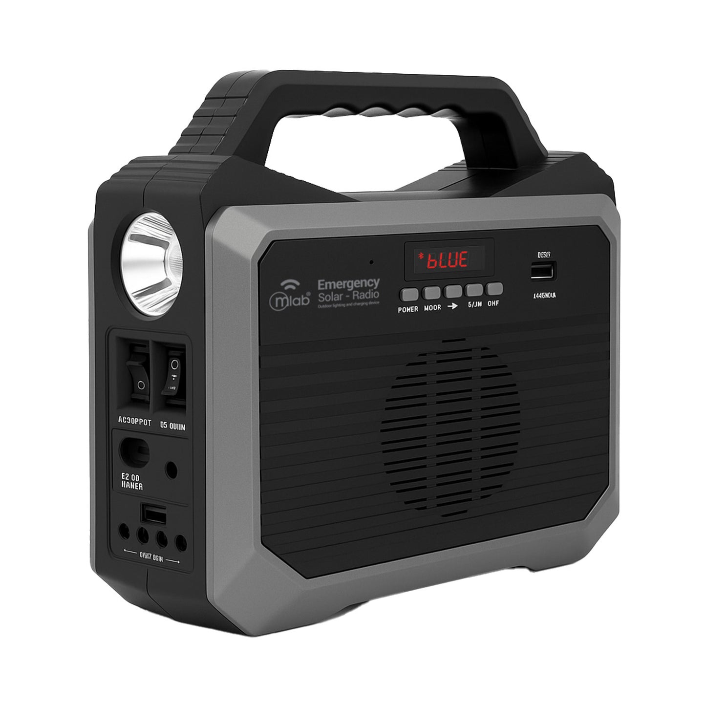 Radio solar Emergencia MLAB 10000 mAh