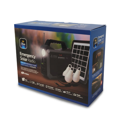Radio solar Emergencia MLAB 10000 mAh
