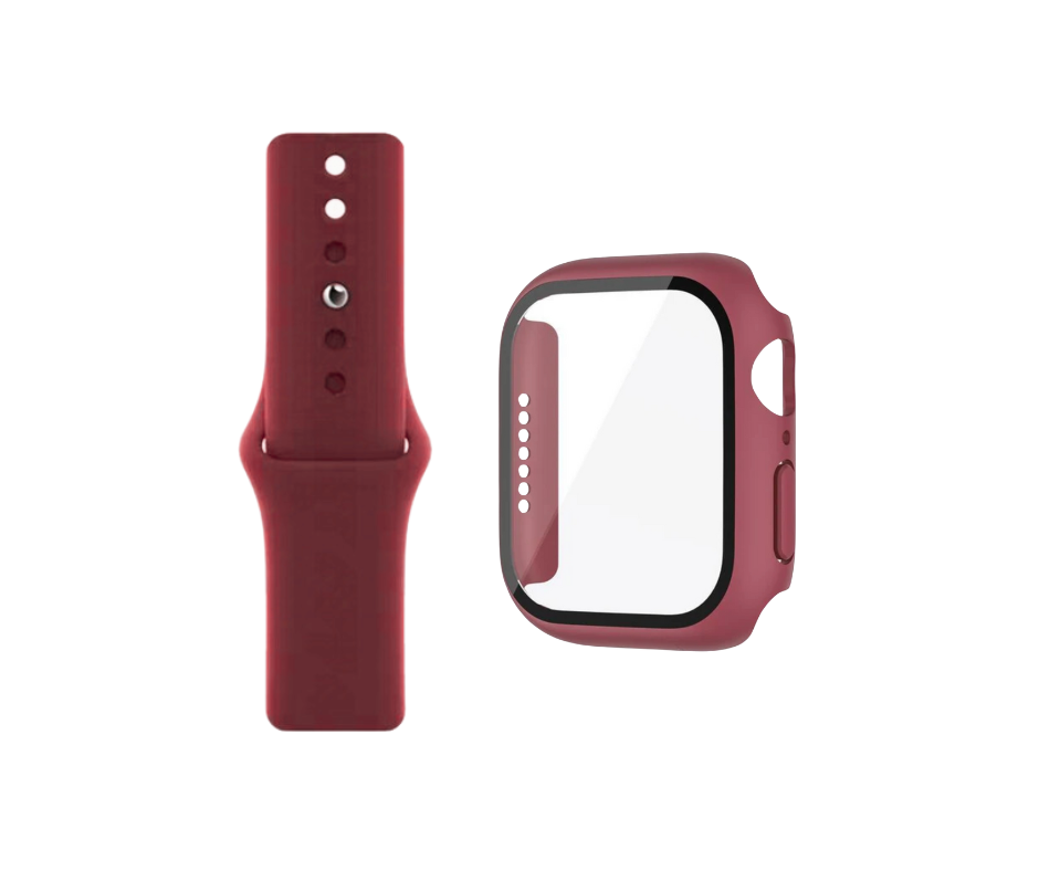 Protector Carcasa Slim Full + Correa Para Apple Watch 41mm-45mm