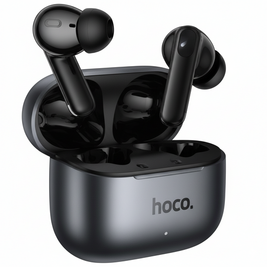 Audífonos Bluetooth HOCO con Traductor IA – 134 idiomas + ANC