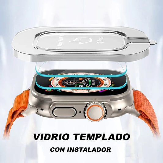 Lámina Vidrio templado Apple Watch Ultra 49mm- x2