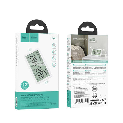 Reloj Higrómetro Termómetro Hoco HX42