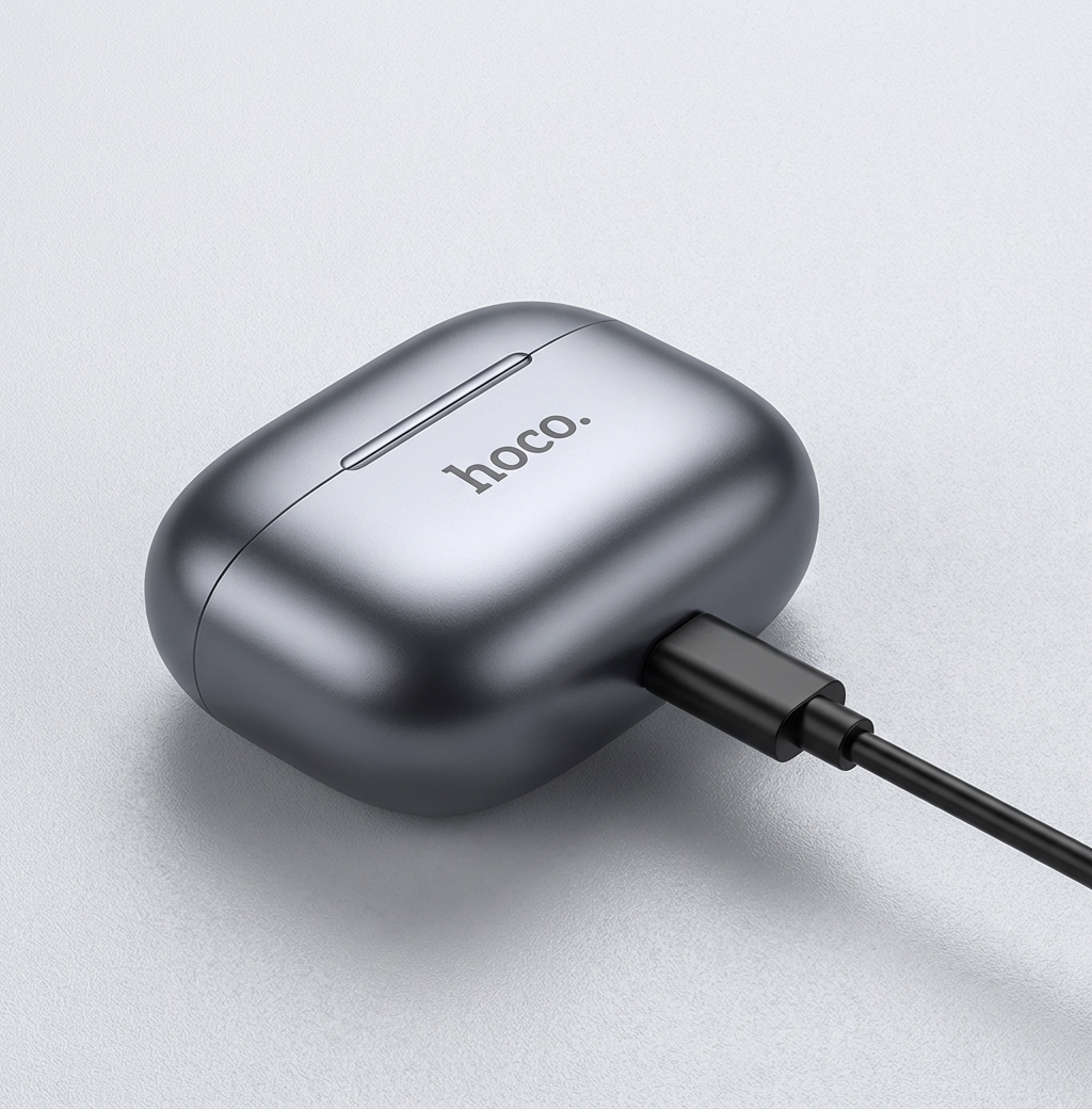 Audífonos Bluetooth HOCO con Traductor IA – 134 idiomas + ANC