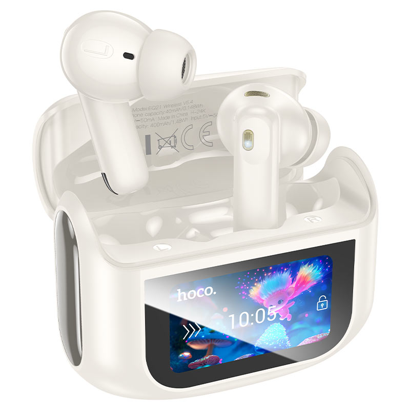 Audífonos Bluetooth Hoco Pantalla  Touch Led