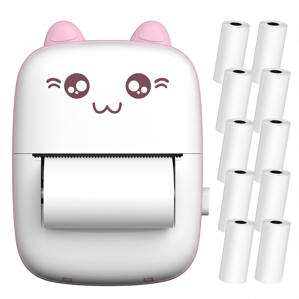 Mini Impresora Portatil Gatito