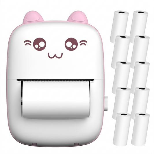 Mini Impresora Portatil Gatito