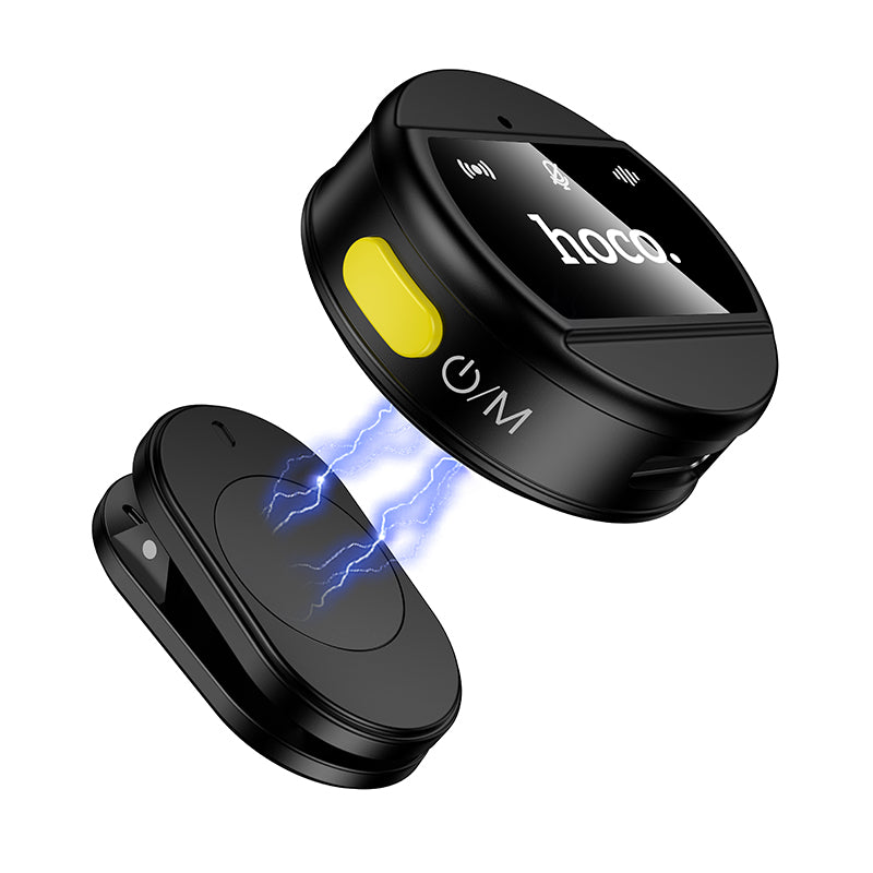 Micrófono Inalámbrico Magnético y de Solapa Hoco L21 Tipo C – Audio Profesional sin Apps