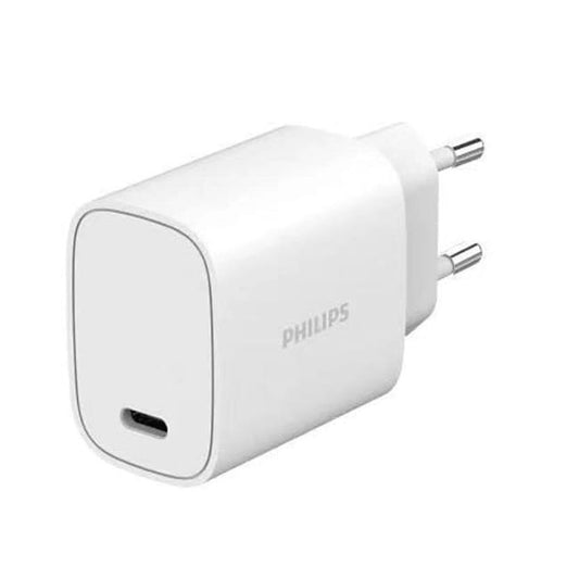 Cargador Philips Pared Usb-c De 20w Adaptador Carga Rápida