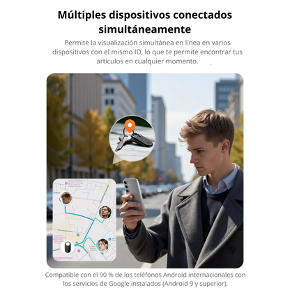 Localizador Bluetooth GPS para Android – Compatible con Google Find My Device