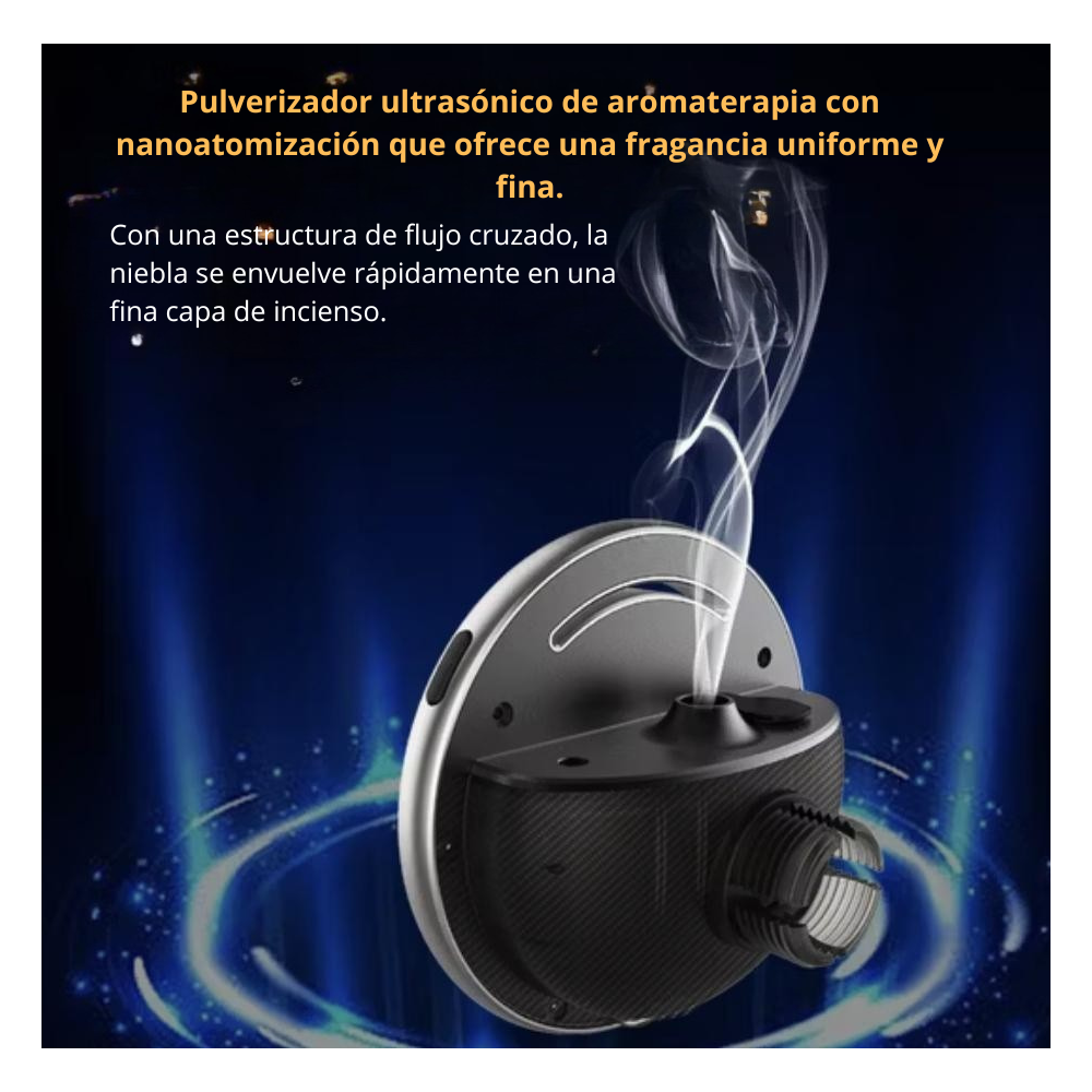 Soporte Magnético Inalámbrico para Auto con Carga Wireless+ Aromatizdor
