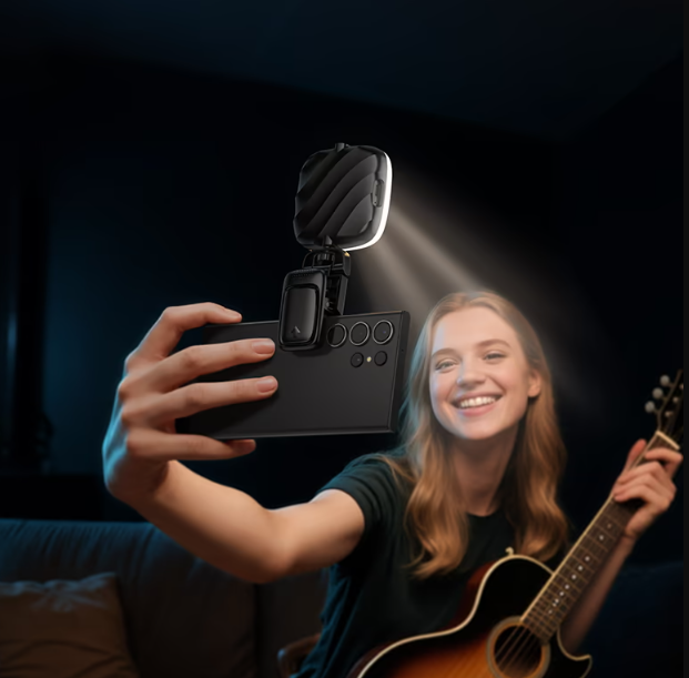 Luz Lampara Led Portátil Streaming Celulares