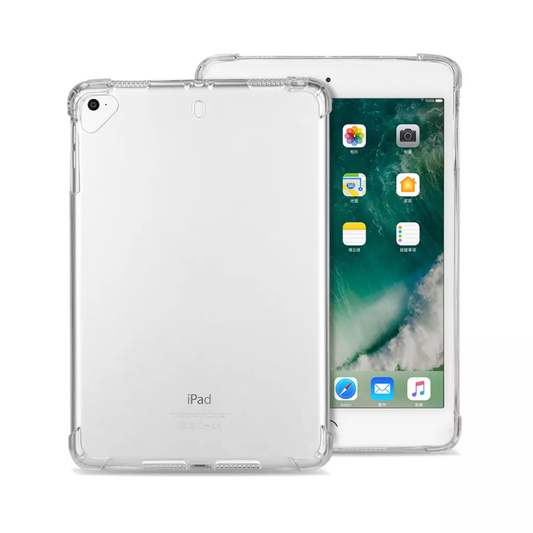 Carcasa iPad  9.7 (New iPad )Silicona Antishock+ Vidrio templado