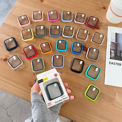 Carcasas Completas 360 Con Vidrio Apple Watch 45mm