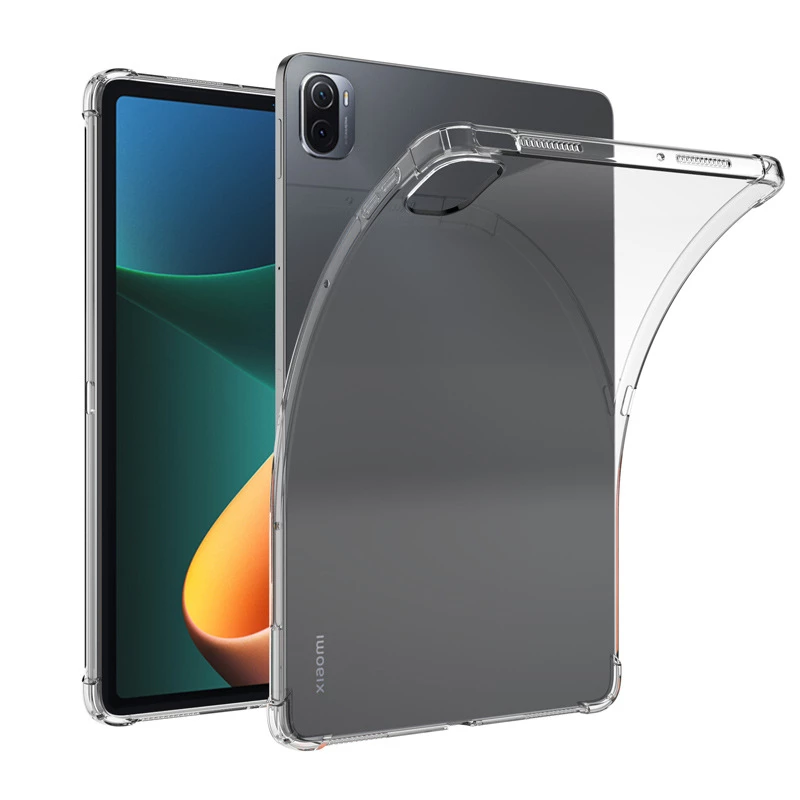 Carcasa Silicona Bordes Reforzados Xiaomi Pad 5/ Pad 5 Pro + Vidrio Templado