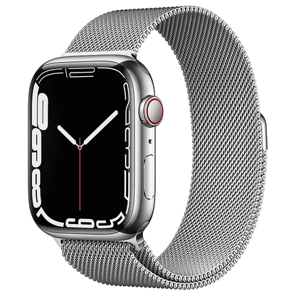 Correa  Apple Watch Malla de acero Inoxidable 42 44 45 46 49mm/Silver