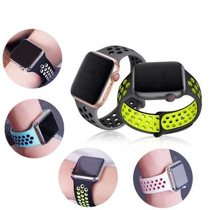 Correas para Apple Watch Silicona Sport 42mm-44mm-45mm