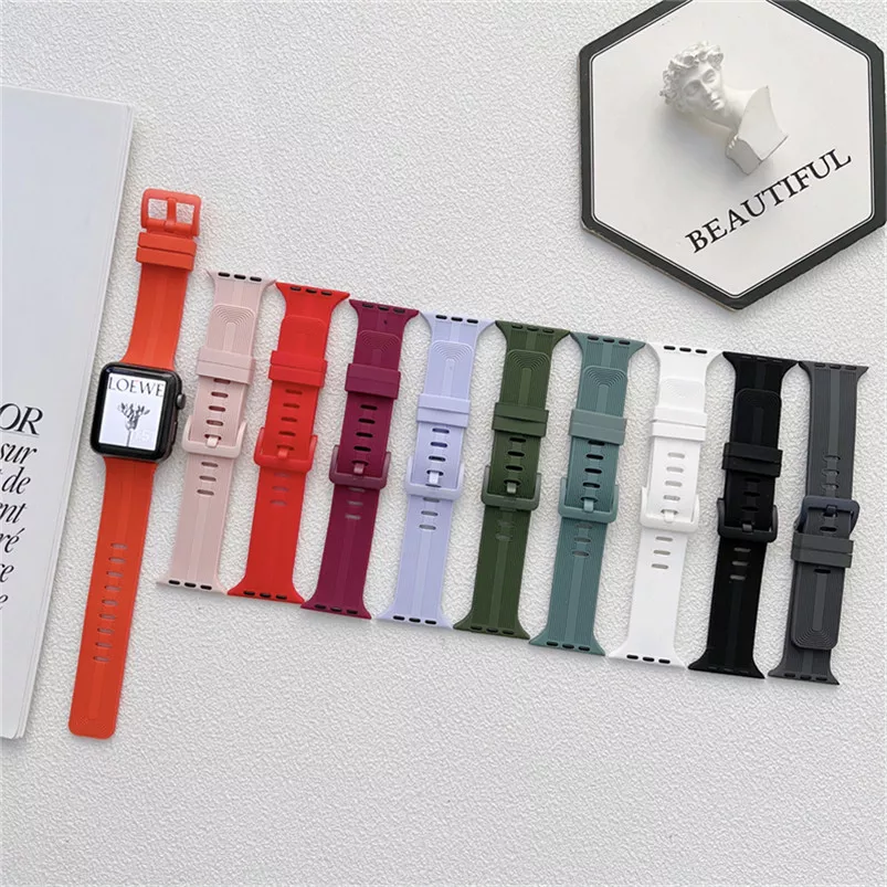 Correas Apple watch silicona soft/ Todos los tamaños