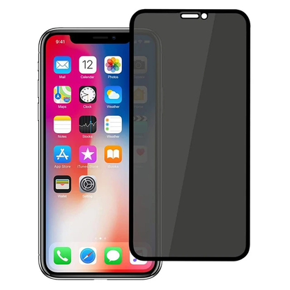 iPhone XR Vidrio templado Anti Espia Full HD-Premium