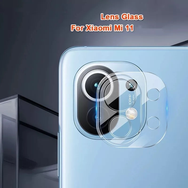 Lámina Transparente Vidrio Cámara Xiaomi Mi 11 Lite