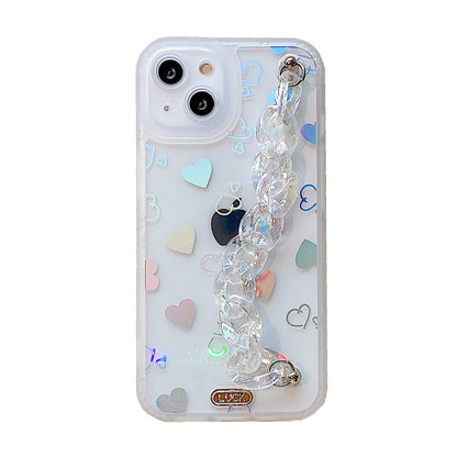 Carcasa iPhone 13 Pro Diseño Corazones/ Love Heart