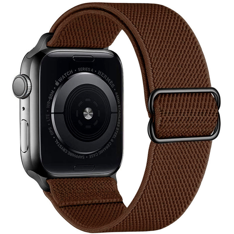 Correa Elástica Ajustable Apple Watch/ Marrón