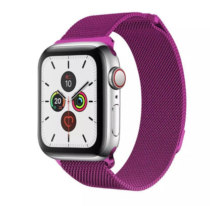Correa Apple Watch Malla Acero Inoxidable 38mm-40mm 41mm/Morado
