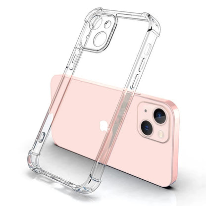 Carcasa Reforzada iPhone 14 y Vidrio Full pantalla