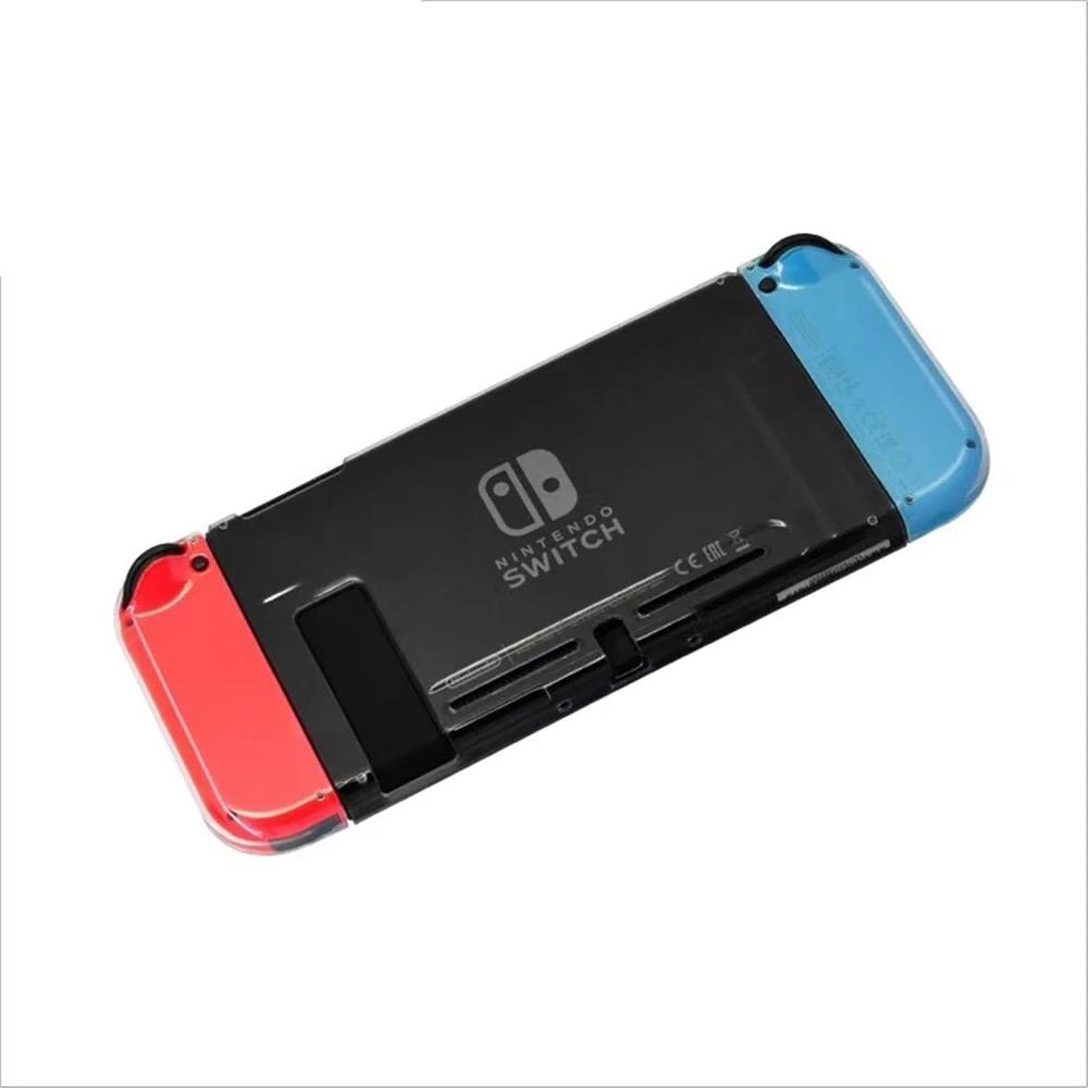 Carcasa acrílica DOBE Nintendo Switch con Vidrio templado