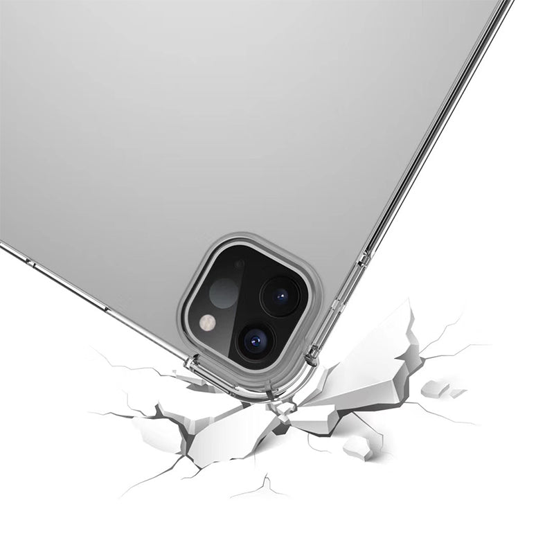 Carcasa iPad Pro 12.9 2020 Silicona Antishock+vidrio templado+ Vidrio cámara