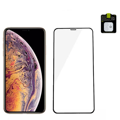 Láminas iPhone 11  pantalla full 21D y cámara 9H