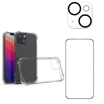 iPhone 13 Carcasa Antigolpes +lámina Pantalla y Cámara