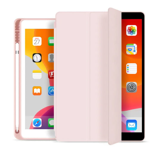 Carcasa Smart Cover Para iPad 10.2 -Rosado pastel
